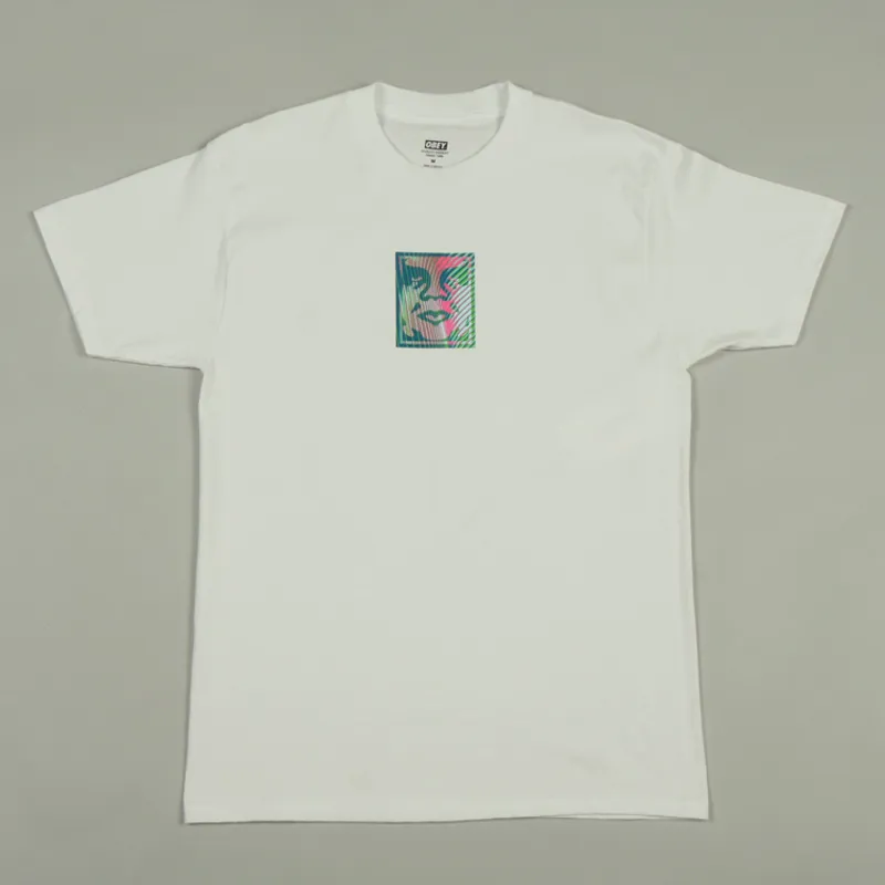 OBEY Psyche Wave Icon T-Shirt - White